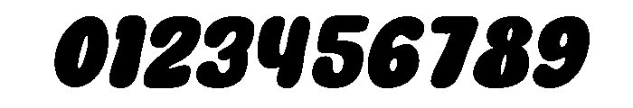 Cadel Italic Font OTHER CHARS