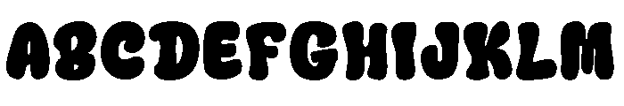 Cadel Regular Font UPPERCASE