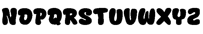 Cadel Regular Font UPPERCASE