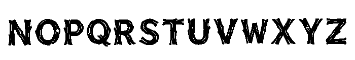 Caden Regular Font LOWERCASE