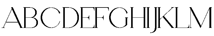 Cadera Font UPPERCASE