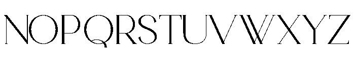 Cadera Font UPPERCASE
