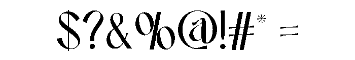 Caelisa Font OTHER CHARS