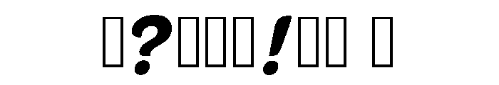 Caeln Regular Font OTHER CHARS