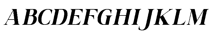 Caelvin Italic Font UPPERCASE