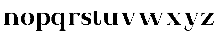 Caelvin Regular Font LOWERCASE