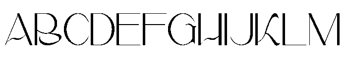 Caesar Raymond Font UPPERCASE
