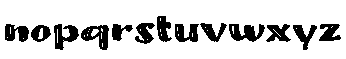 Caesar Salad Font LOWERCASE