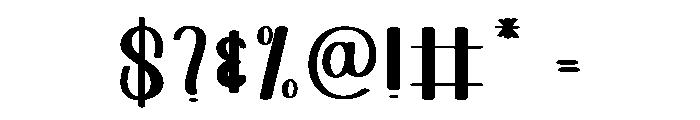 Cafe Morning Font OTHER CHARS