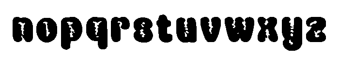 Cafeon Regular Font LOWERCASE