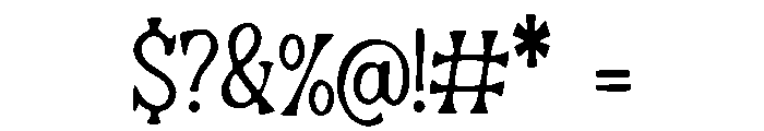 Cafesu Font OTHER CHARS