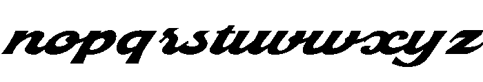 Caffle Font LOWERCASE