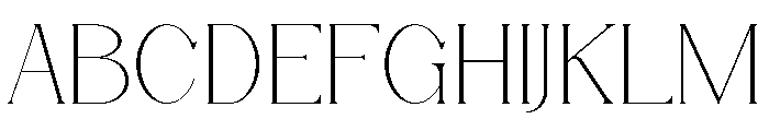 Cafgirst Font UPPERCASE