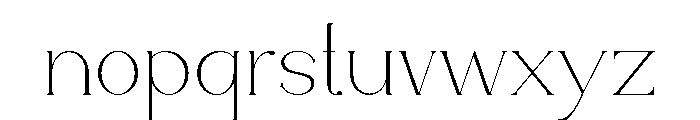 Cafgirst Font LOWERCASE