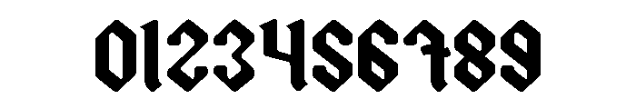 Caflical Font OTHER CHARS