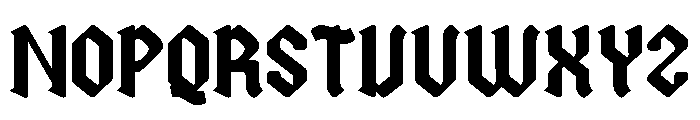 Caflical Font UPPERCASE