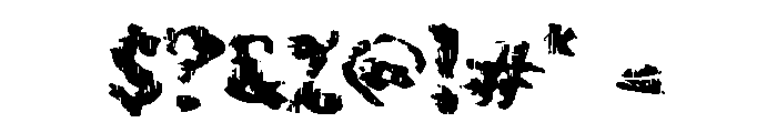 Cager Font OTHER CHARS