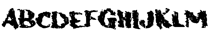 Cager Font UPPERCASE