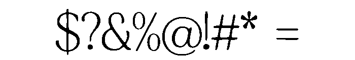 Cagu Font OTHER CHARS