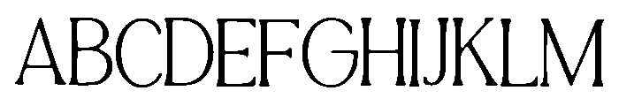 Cagu Font UPPERCASE