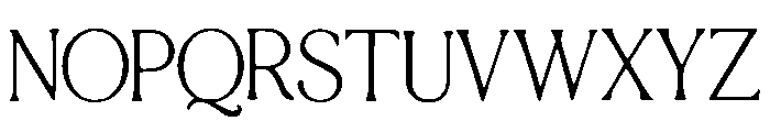 Cagu Font UPPERCASE