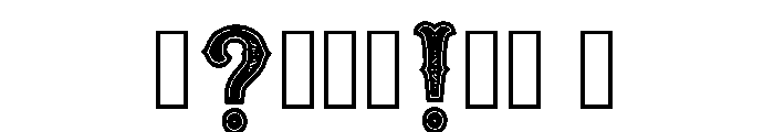 Caiel Regular Font OTHER CHARS