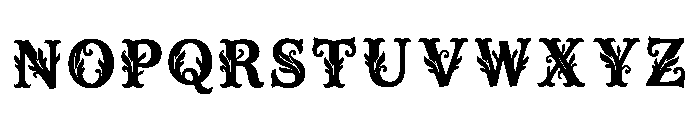 Cailey Regular Font UPPERCASE