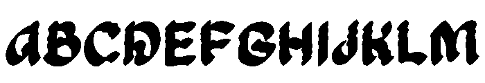 Cairo Emberlock Font UPPERCASE