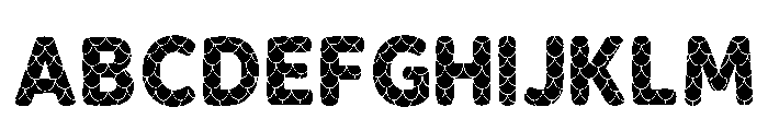 Cajan Regular Font UPPERCASE