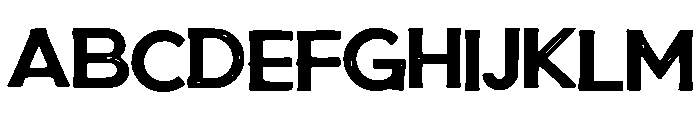 Cajevi Font UPPERCASE