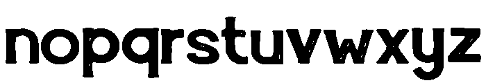Cajevi Font LOWERCASE