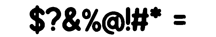 Cajiju Font OTHER CHARS