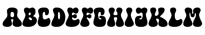 Cake Dishes Regular Font UPPERCASE