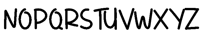 Cake Fantasy Font UPPERCASE