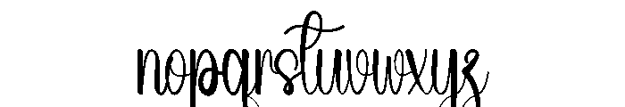Cake Surprise Font LOWERCASE