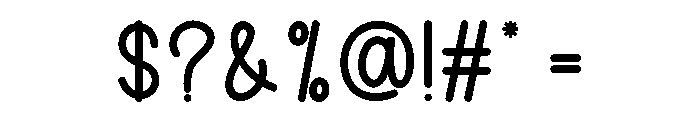 Cake Winter Font OTHER CHARS
