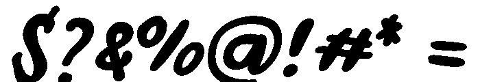 CakeChip Font OTHER CHARS