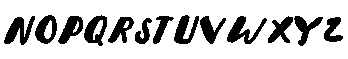 CakeChip Font UPPERCASE