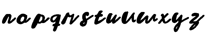CakeChip Font LOWERCASE