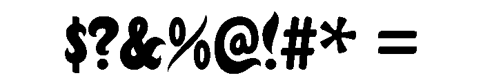 Cakrawala Font OTHER CHARS