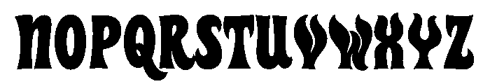 Cakrawala Font UPPERCASE