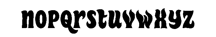 Cakrawala Font LOWERCASE