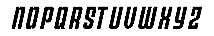 Calabria Italic Font UPPERCASE