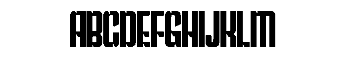 Calabria Font UPPERCASE