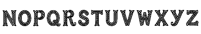 Calam Regular Font LOWERCASE