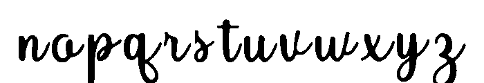 Calamansi Font LOWERCASE