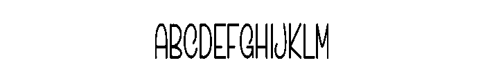 Calanity Street Font UPPERCASE