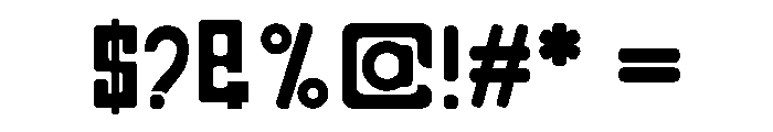 Calculation Font Font OTHER CHARS