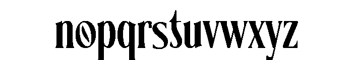 Caldris Display Font LOWERCASE