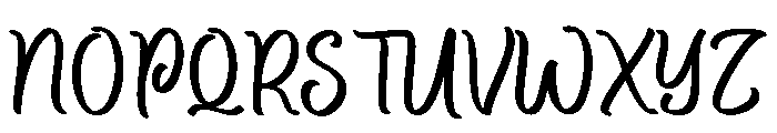 Calen Vanda Font UPPERCASE